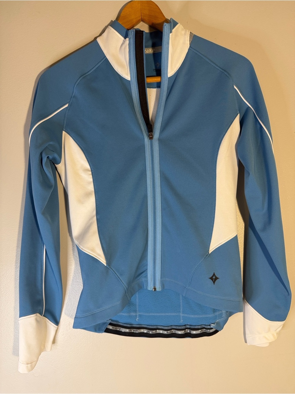 Specialized Women’s Cycling Jacket Blue White Size, Medium